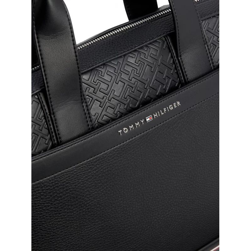 Porte Ordinateur Central En Synth Tique Tommy Hilfiger