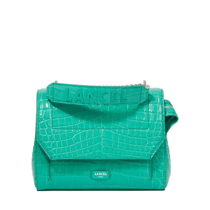 Lancel sac vert best sale