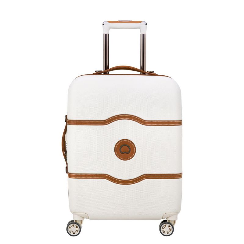 Valise Cabine 4 Roues 55cm Slim Châtelet Air Blanche - Delsey